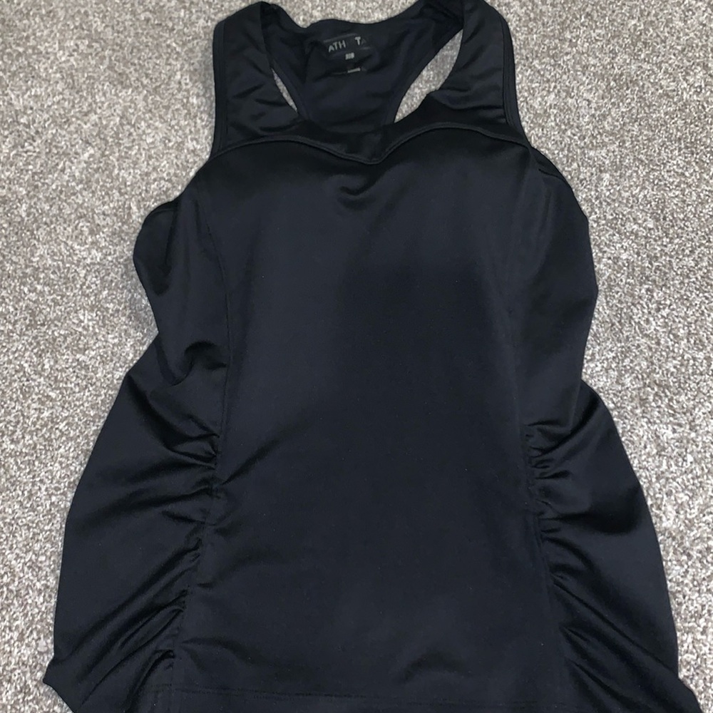 Black ATHLETA work out shirt